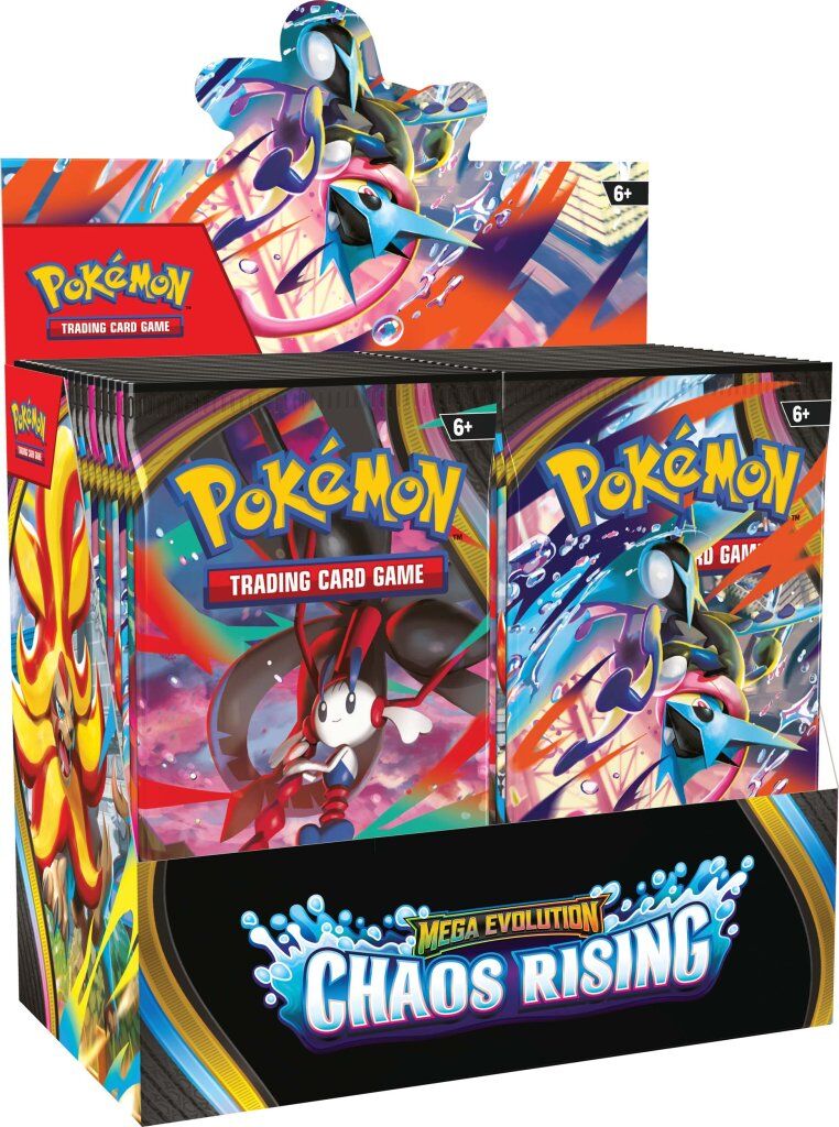 Pokémon TCG: Mega Evolution Chaos Rising Booster Box