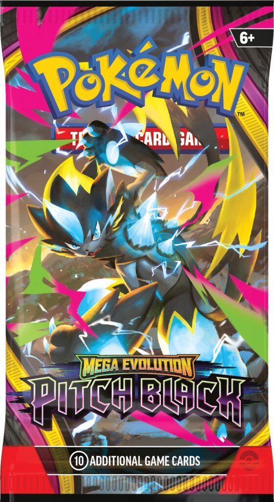 Pokémon TCG: Mega Evolution Pitch Black Booster Pack (1)