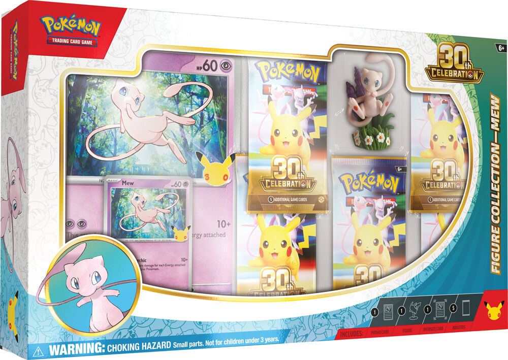 Pokémon TCG: 30th Celebration Figure Collection - Mew / Mewtwo (1)
