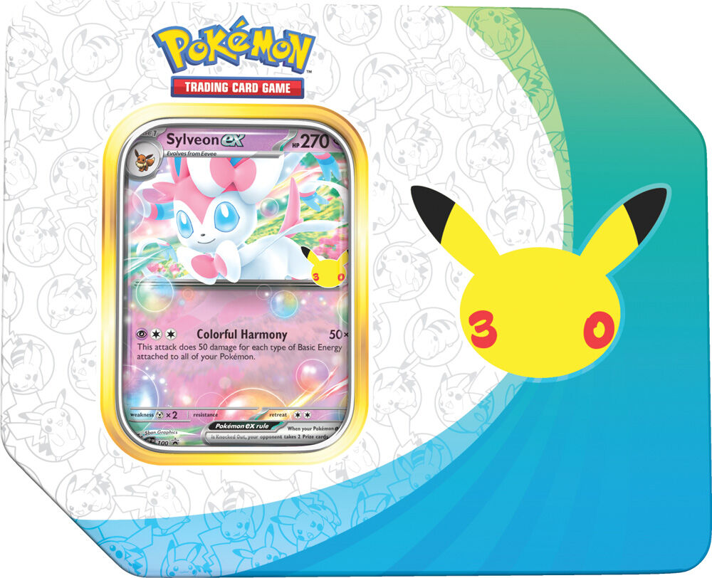 Pokémon TCG: 30th Celebration Tin