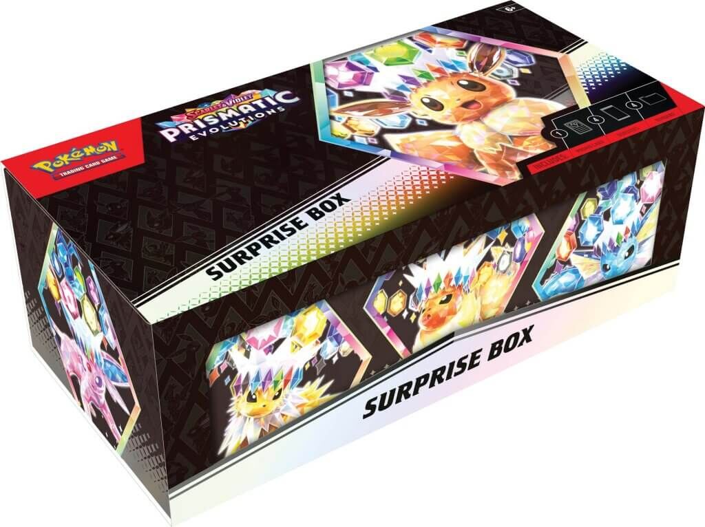 POKÉMON TCG: Scarlet & Violet 8.5 Prismatic Evolutions Surprise Box