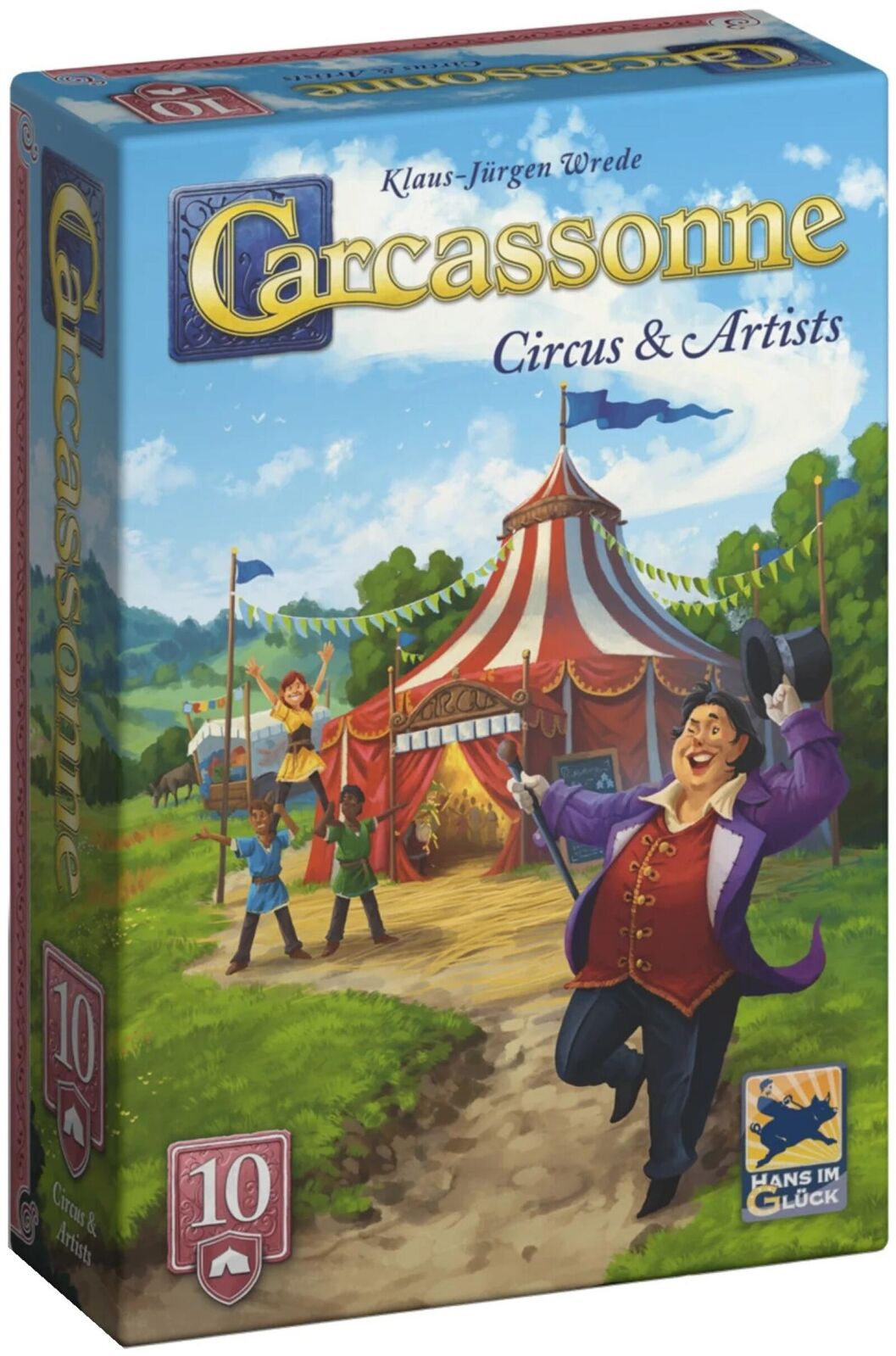 Carcassonne Expansion 10: Circus and Artist 