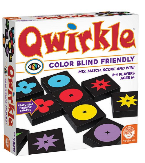 Qwirkle: Color Blind Friendly Edition