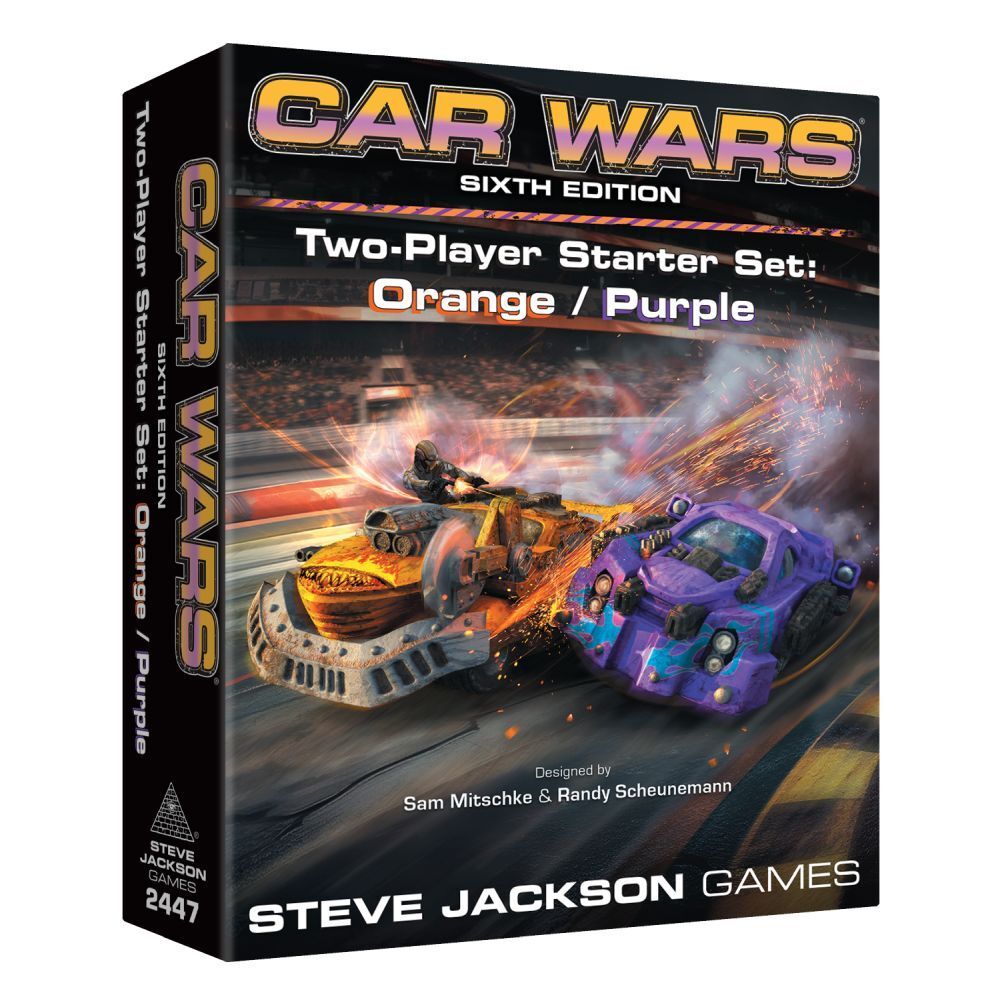Car Wars 6th Edition: Two Player Starter Set Orange / Purple