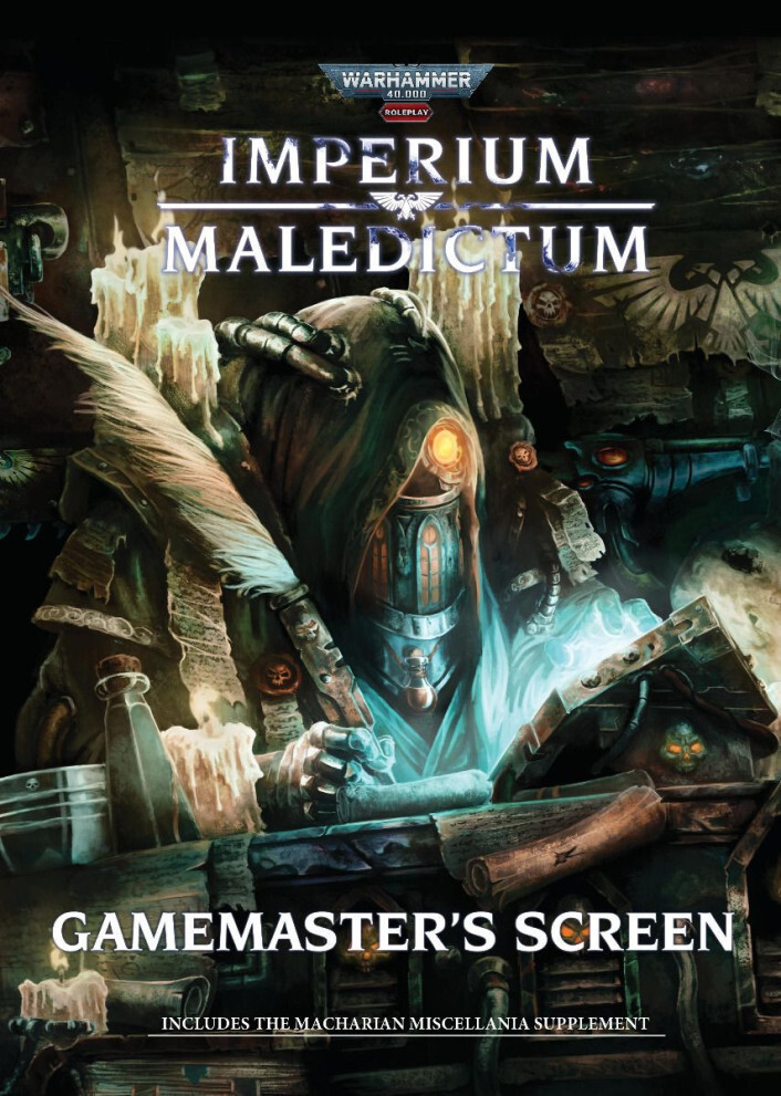 Warhammer 40k RPG: Imperium Maledictum - Gamesmaster Screen