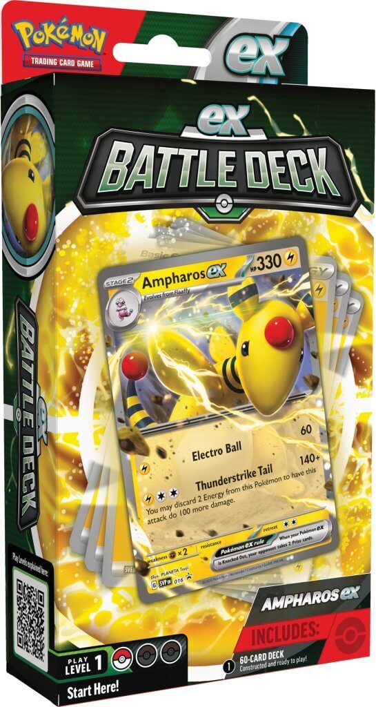 POKÉMON TCG V Battle Deck Ampharos