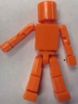 Get Bit! Deluxe Ed -  Orange Figure Only