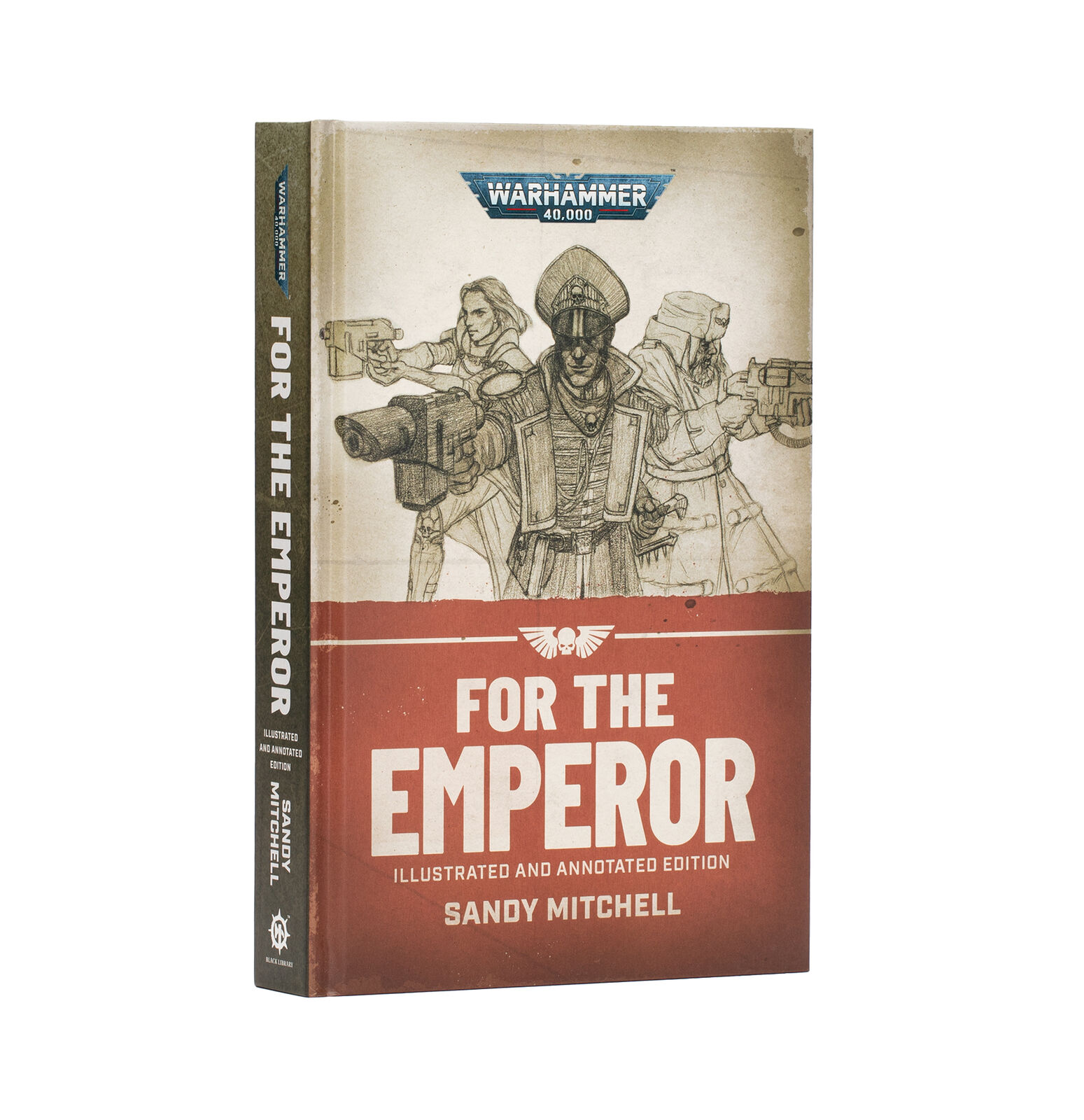 BL3329 Ciaphas Cain: For The Emperor (Illustrated HB)
