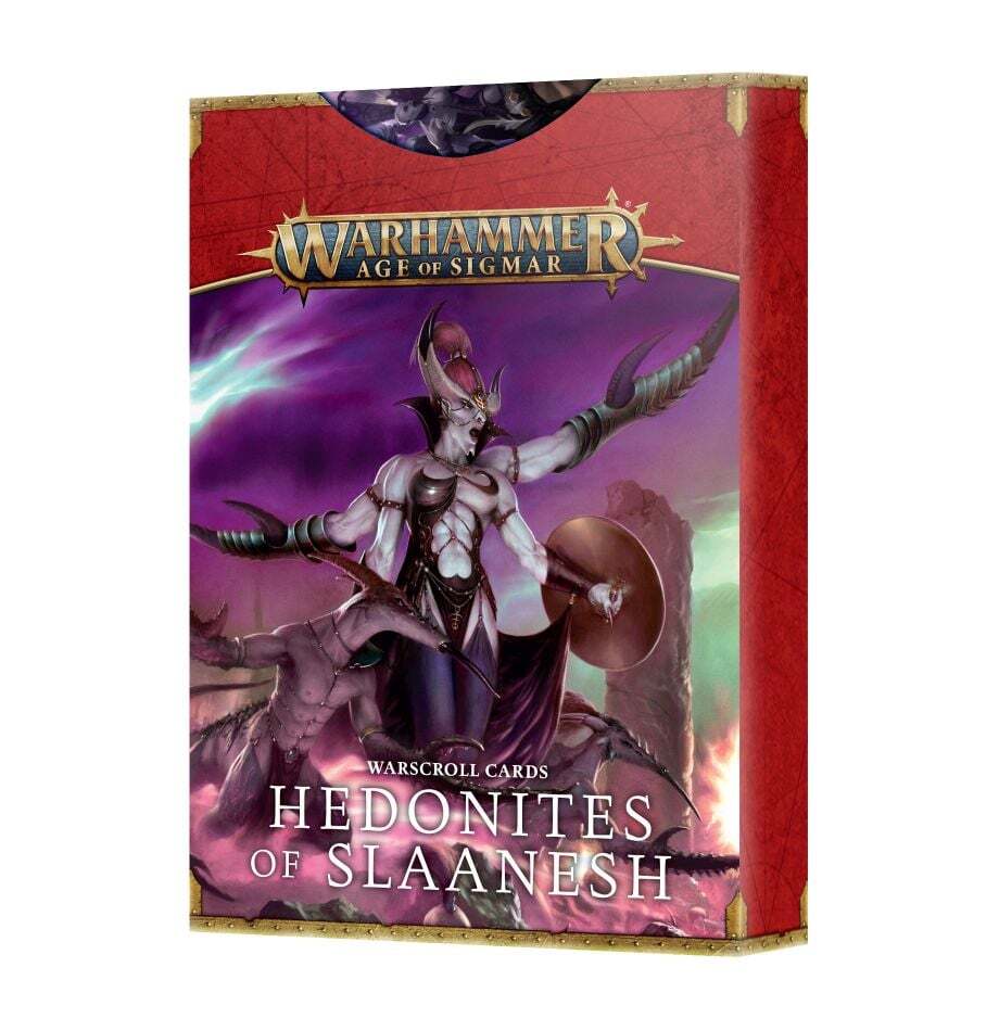 83-71 Warscroll Cards: Hedonites Of Slaanesh [OLD EDITION]