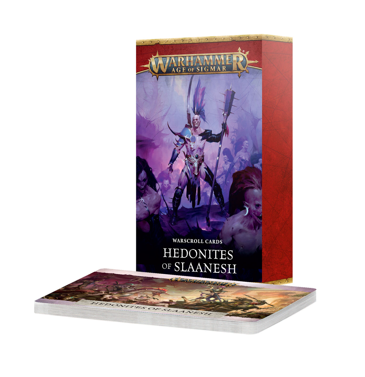 83-71 Warscroll Cards: Hedonites Of Slaanesh
