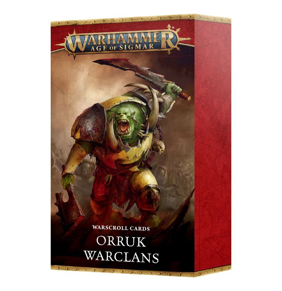 89-04 Warscroll Cards: Orruk Warclans