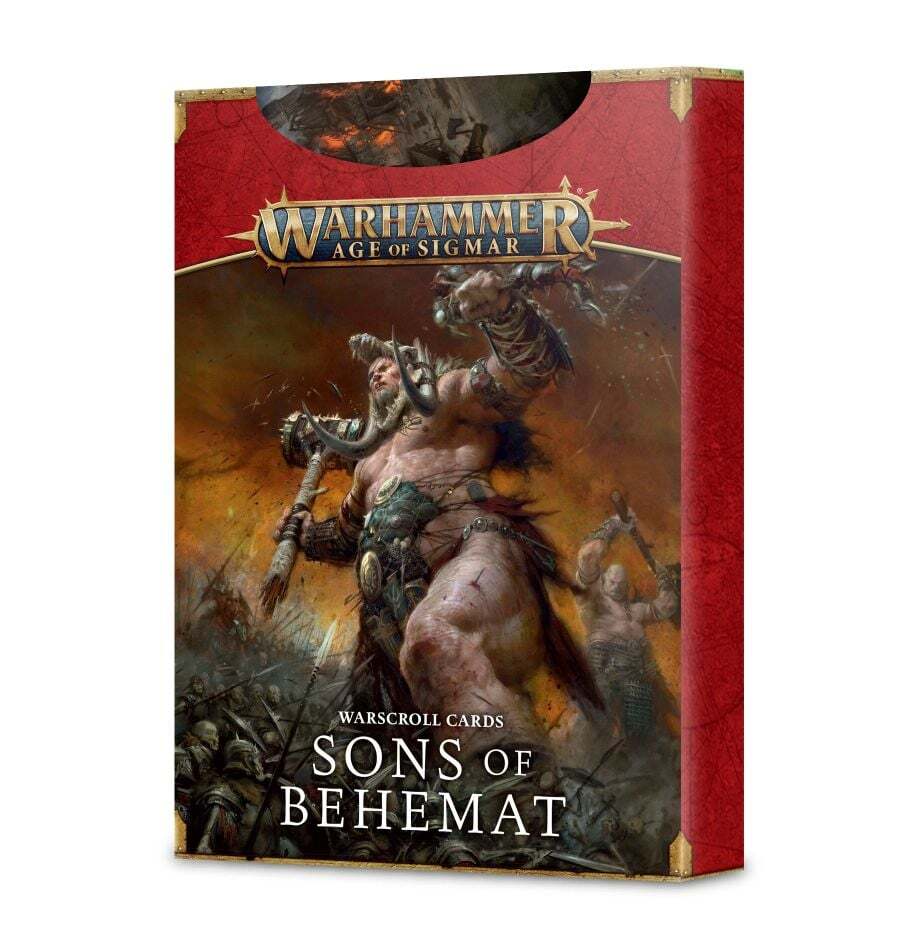 93-04 Warscroll Cards: Sons Of Behemat [OLD STOCK]