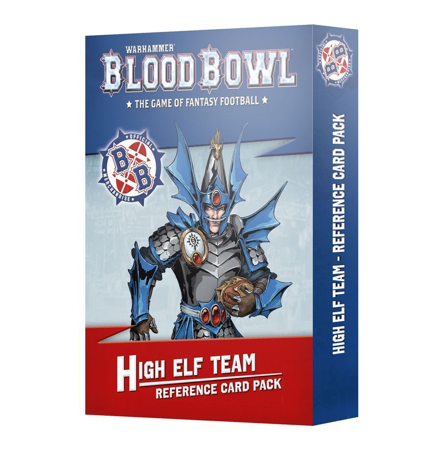 202-64 Blood Bowl: High Elf Team Reference Cards