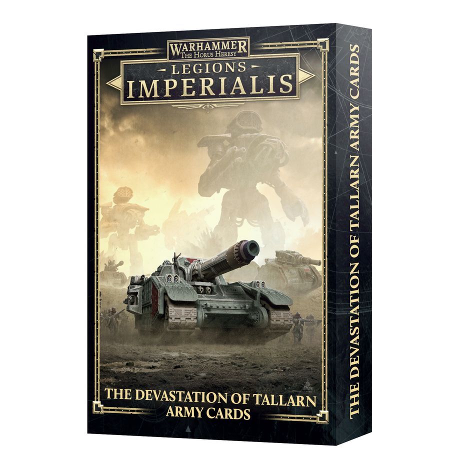 03-72 Legions Imperialis: The Devastation Of Tallarn Army Cards