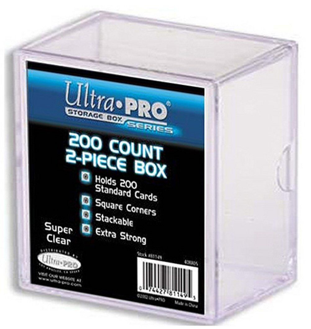 Card Storage Box - 2 Piece 200ct
