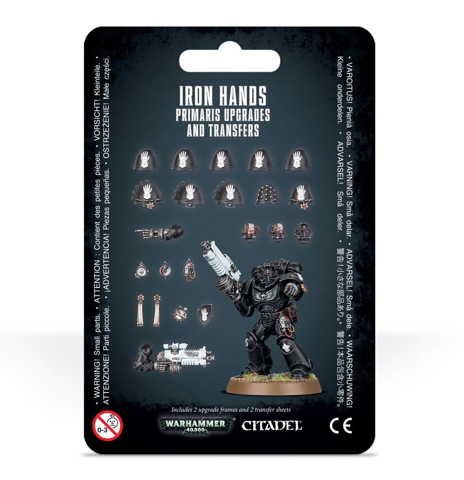 55-09 Iron Hands Primaris Upgrades & Transfers