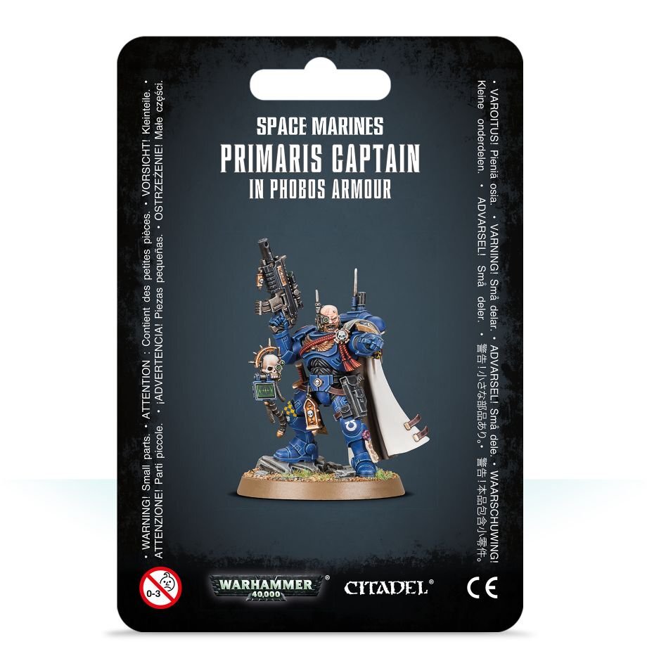 48-68 Primaris Captain In Phobos Armour