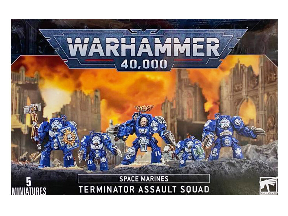 48-34 Space Marines Terminator Assault Squad
