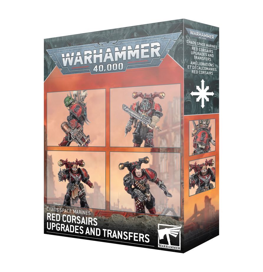 43-112 Chaos Space Marines: Red Corsairs Upgrades & Transfers