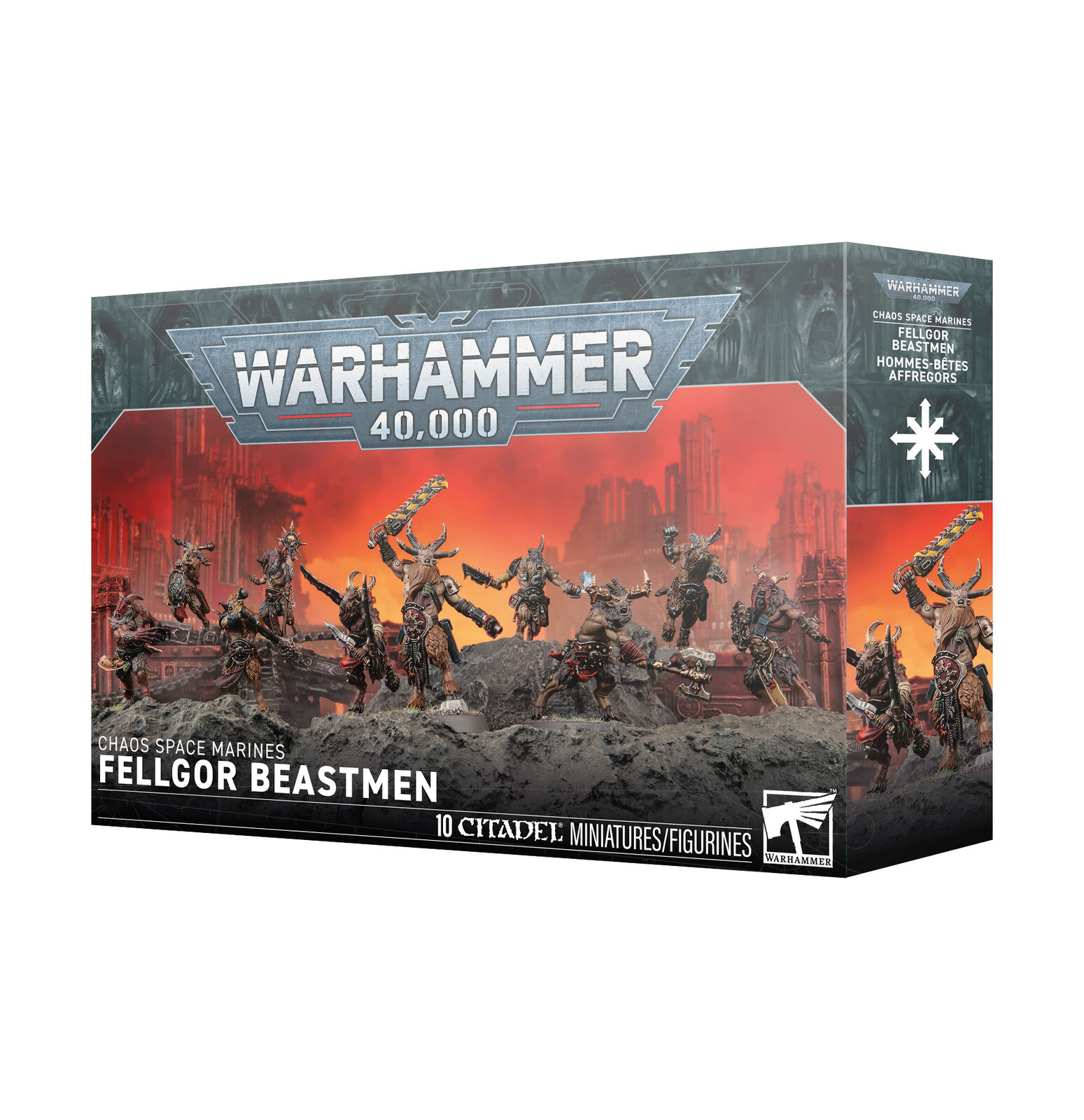 43-67 Chaos Space Marines: Fellgor Beastmen
