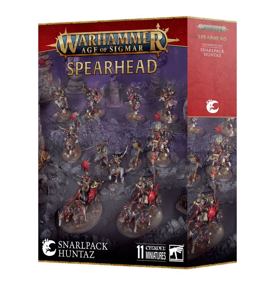 70-894 Spearhead: Gloomspite Gitz - Snarlpack Huntaz