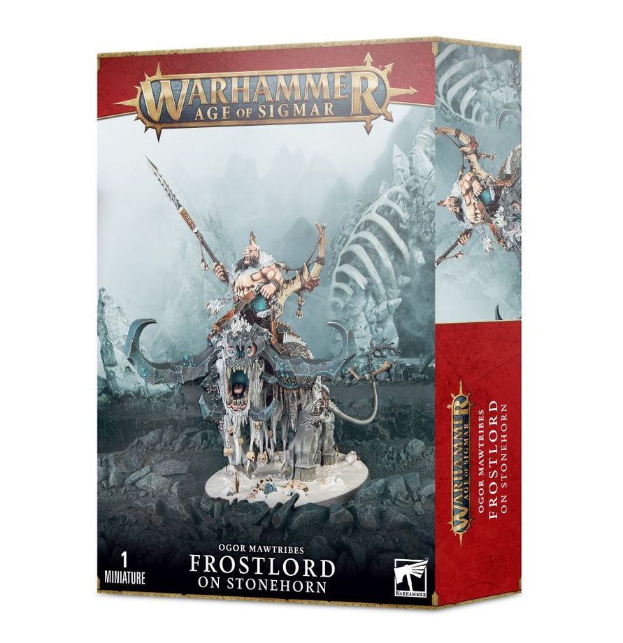 95-12 Ogor Mawtribes: Frostlord On Stonehorn 
