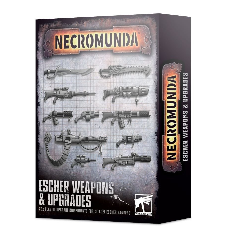 300-74 Necromunda: Escher Weapons & Upgrades