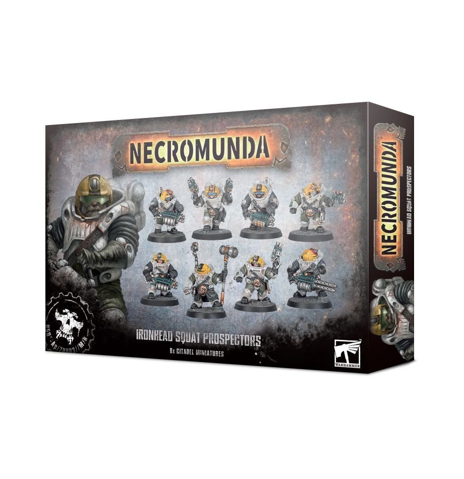 301-01 Necromunda: Ironhead Squat Prospectors
