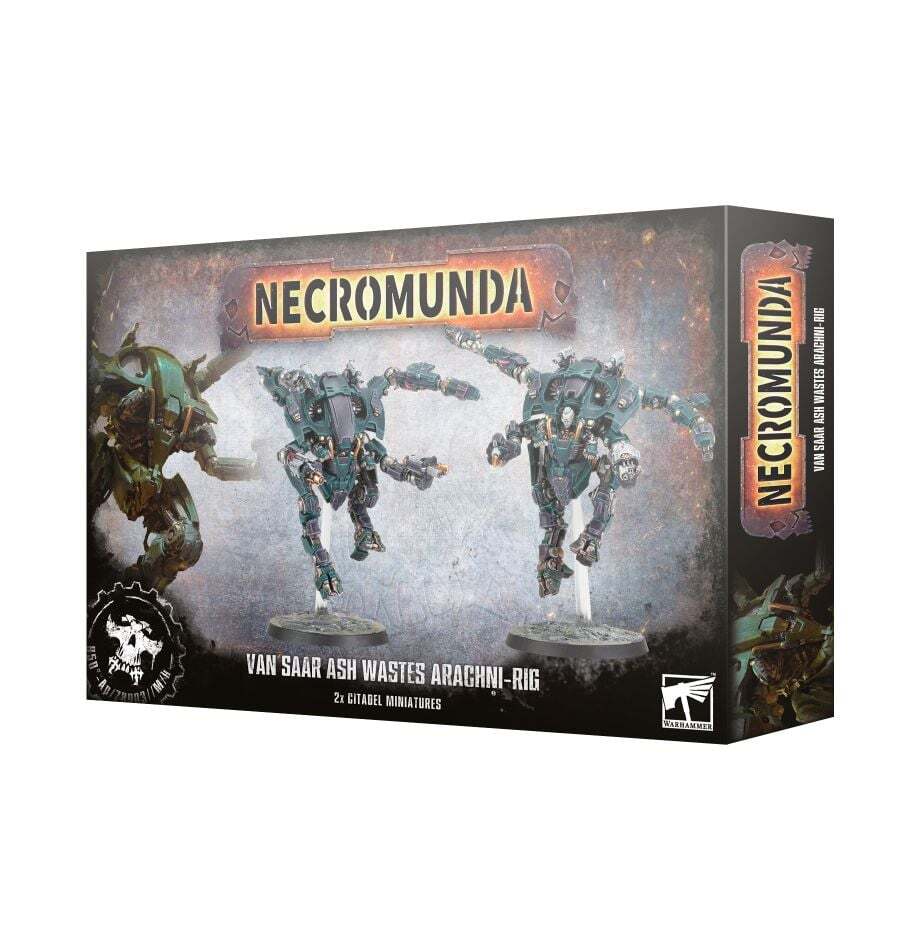 301-22 Necromunda: Van Saar Ash Wastes Arachni-Rig