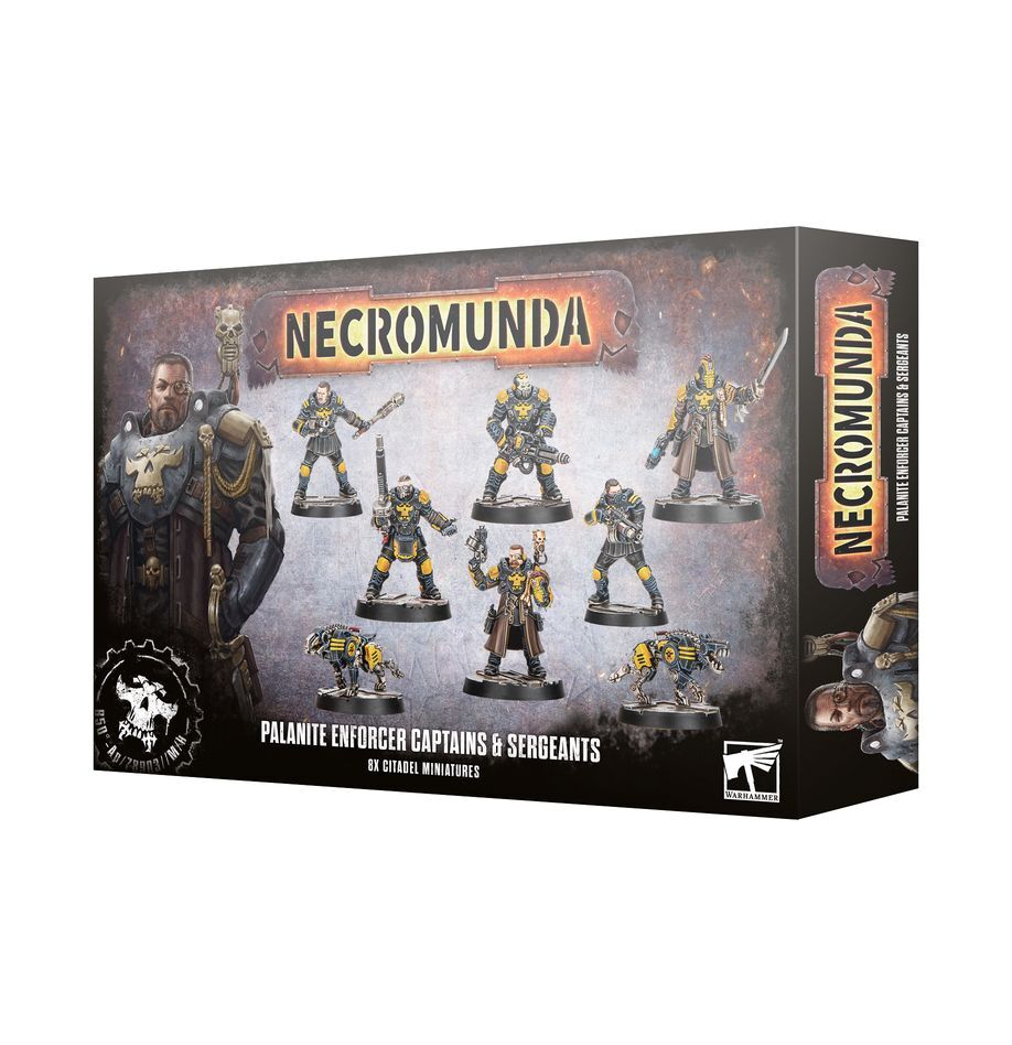 301-59 Necromunda: Palanite Enforcer Captains & Sergeants