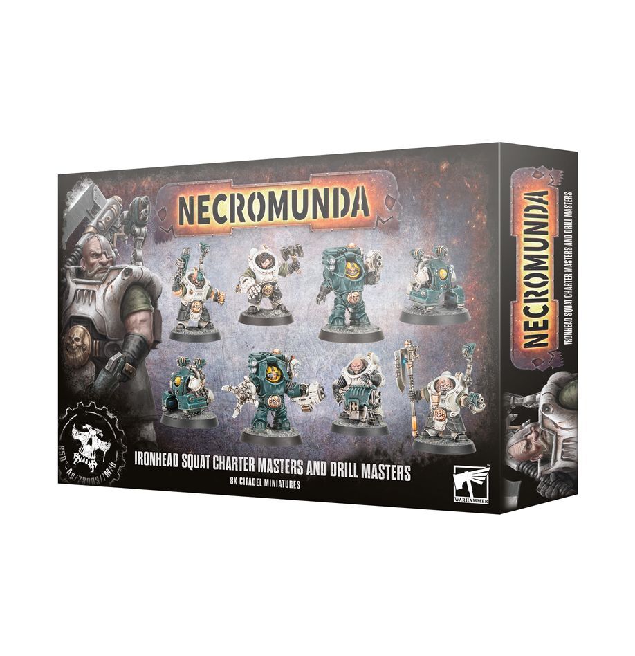 301-62 Necromunda: Ironhead Squat Charter & Drill Masters