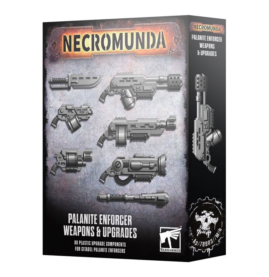 301-58 Necromunda: Palanite Enforcer Weapons & Upgrades