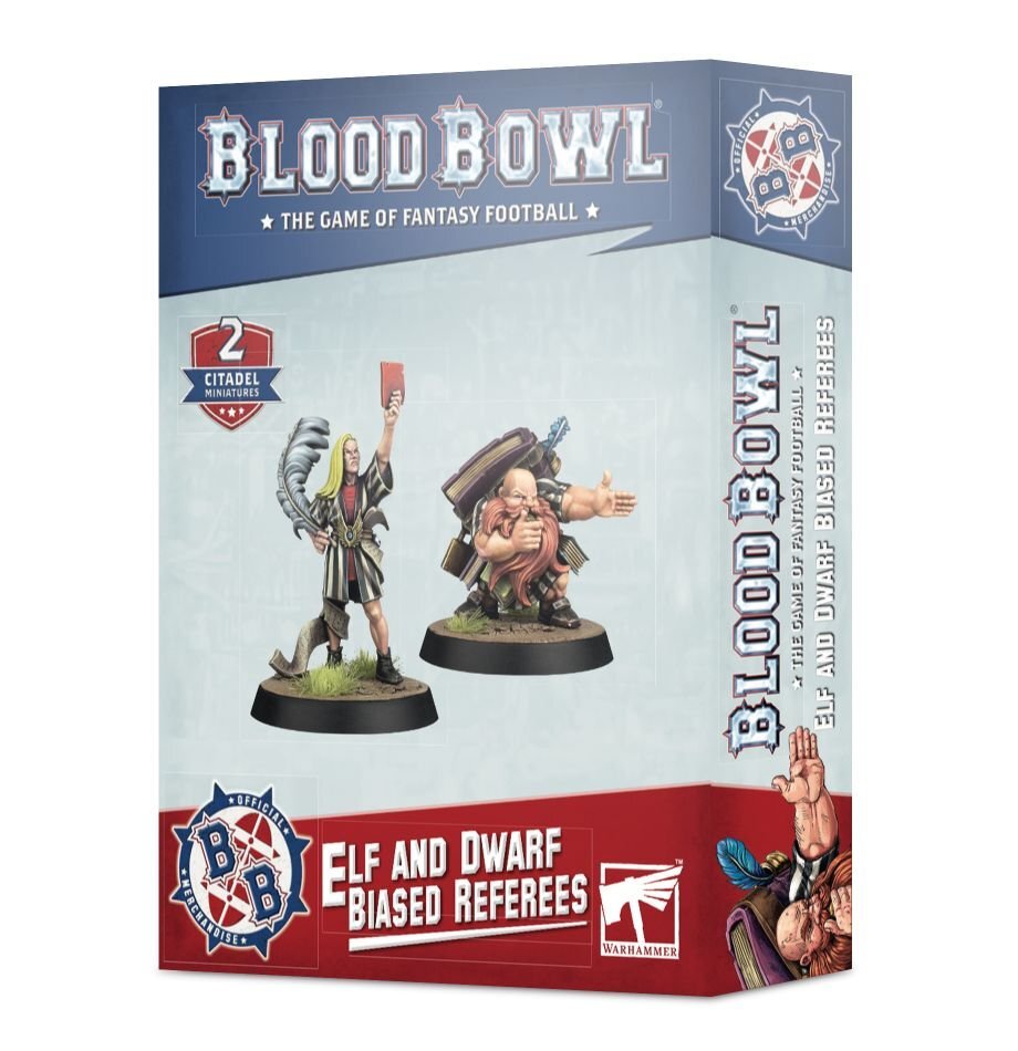 202-16 Blood Bowl Elf And Dwarf Biased Referees