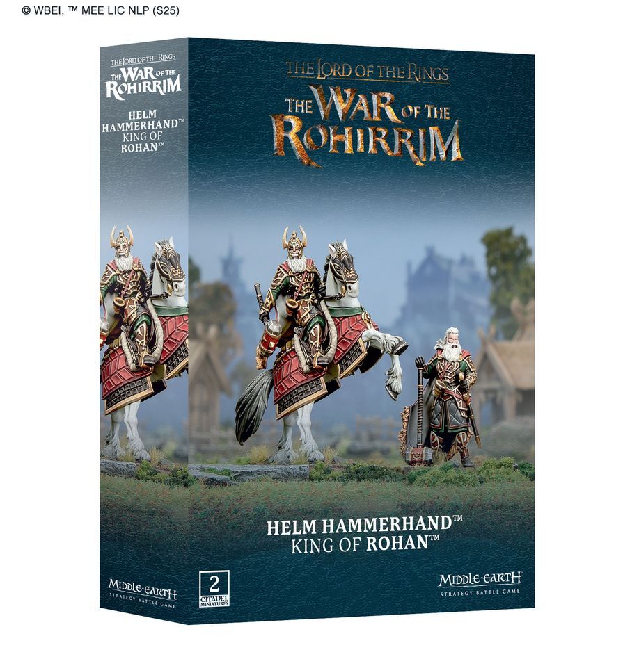 30-100 Middle Earth Strategy Battle Game: Helm Hammerhand King Of Rohan