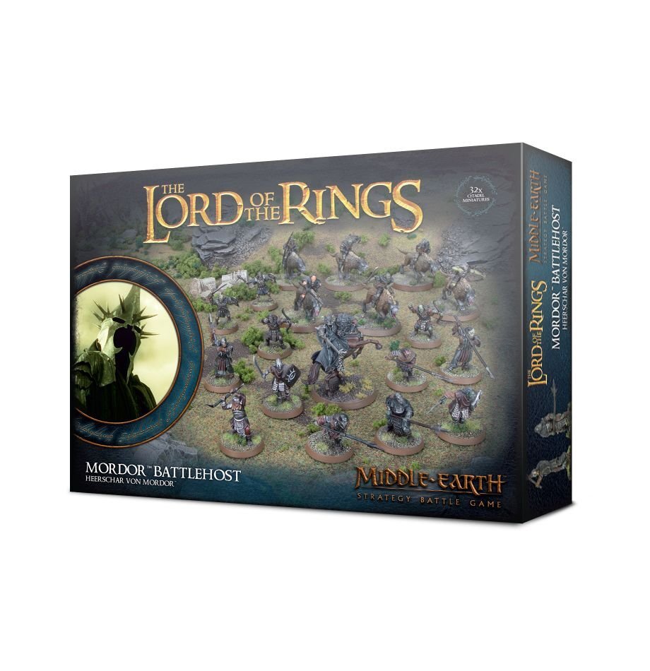 30-73 Middle Earth Strategy Battle Game: Mordor Battlehost