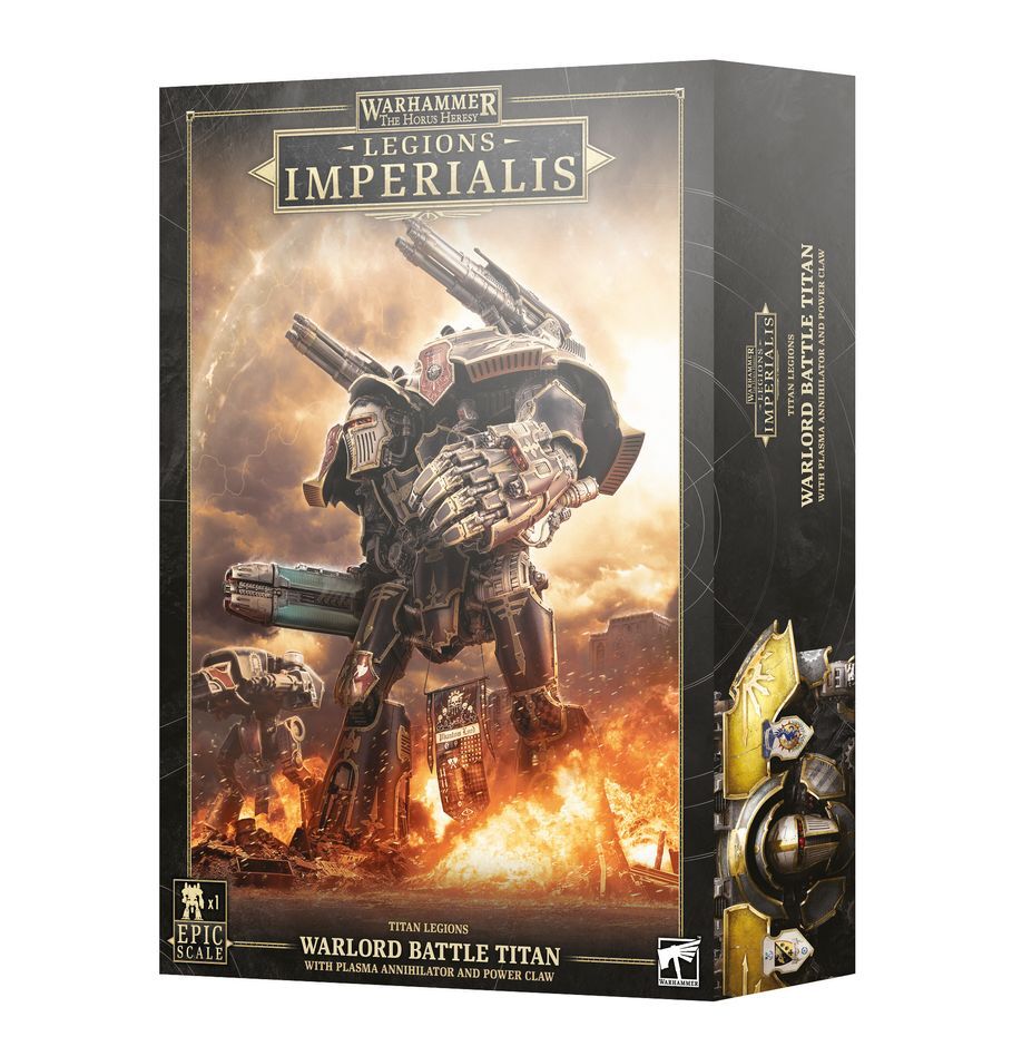 03-21 Legions Imperialis: Warlord Titan With Plasma Annihilator