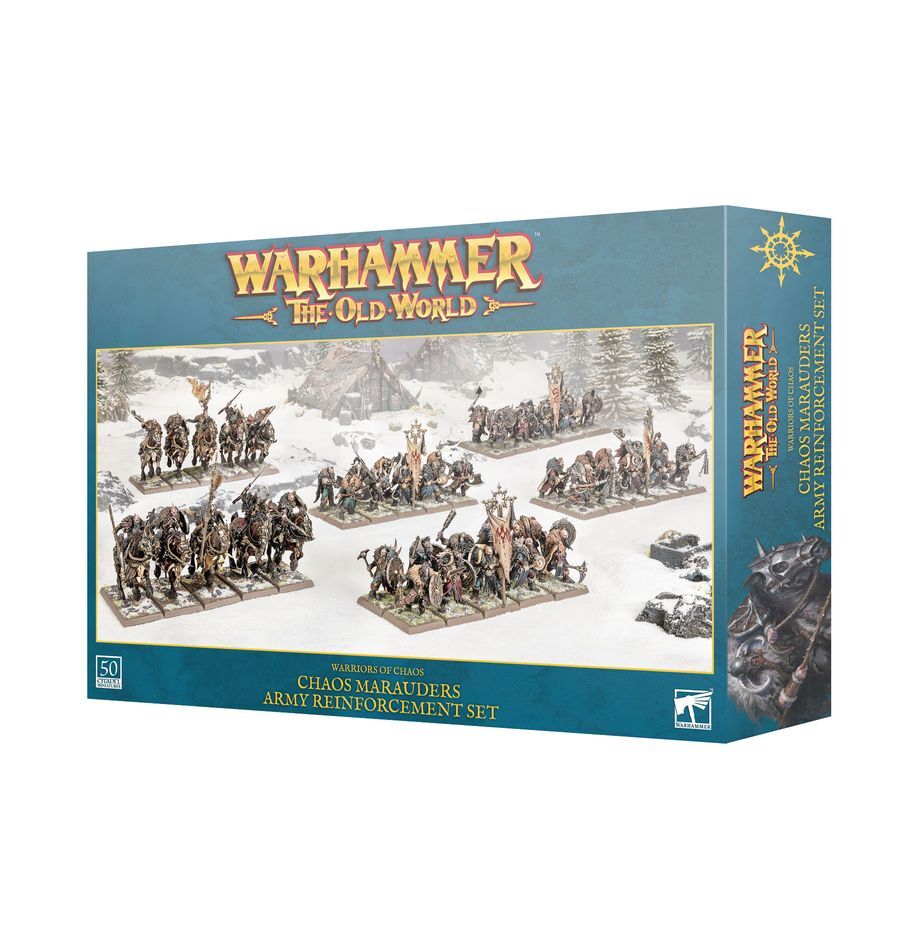 08-18 Warriors Of Chaos: Chaos Marauders Army Reinforcement Set