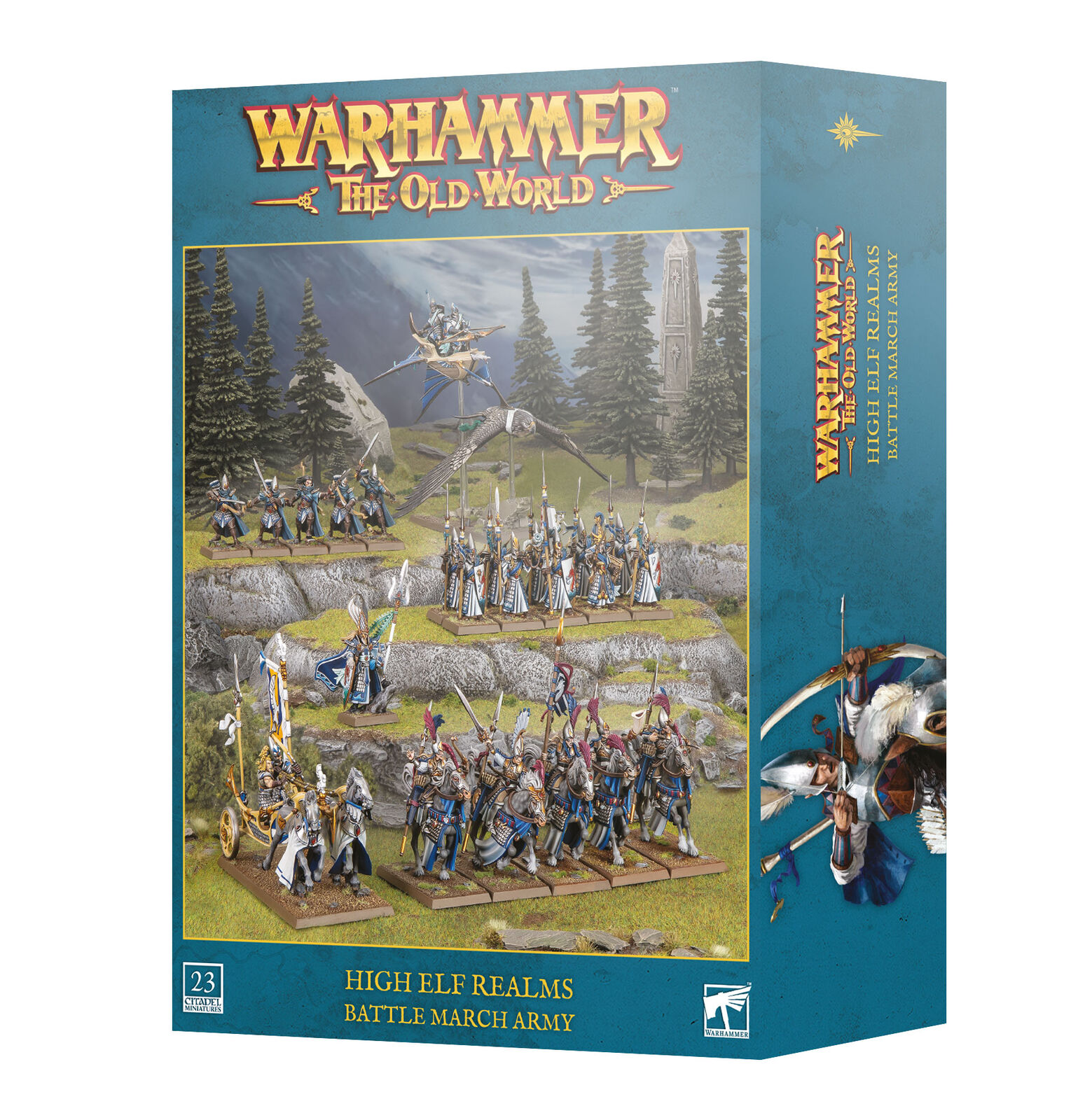 13-23 High Elf Realms: Battle March Army