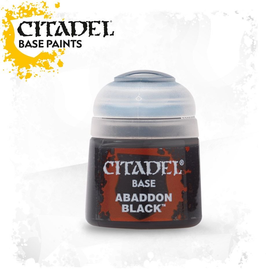 21-25 Citadel Base: Abaddon Black