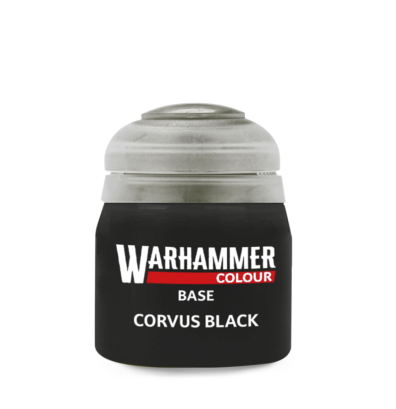 21-44 Warhammer Colour Base: Corvus Black