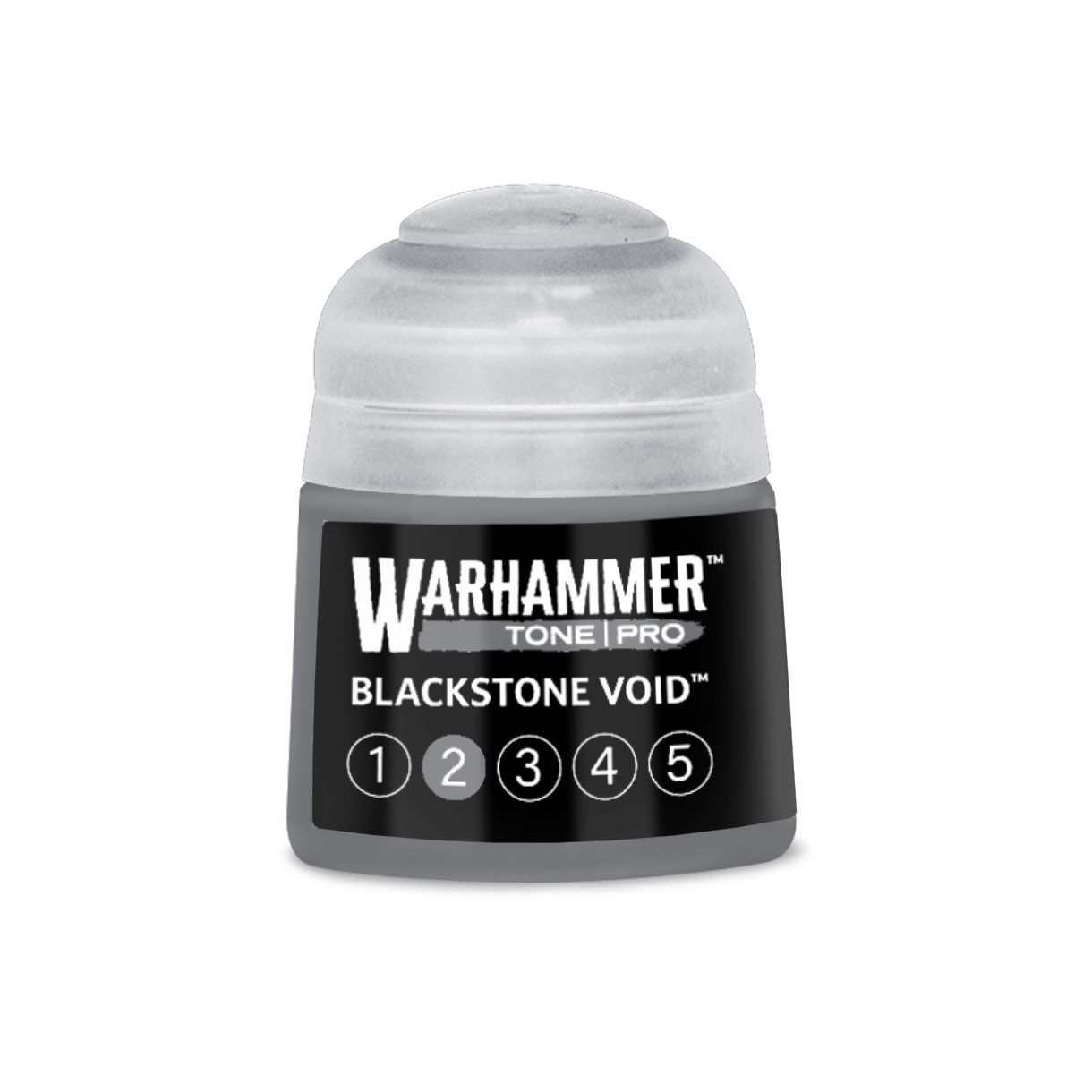 20-122 Warhammer Tone Pro 12ml Paint Pot: Blackstone Void 2 