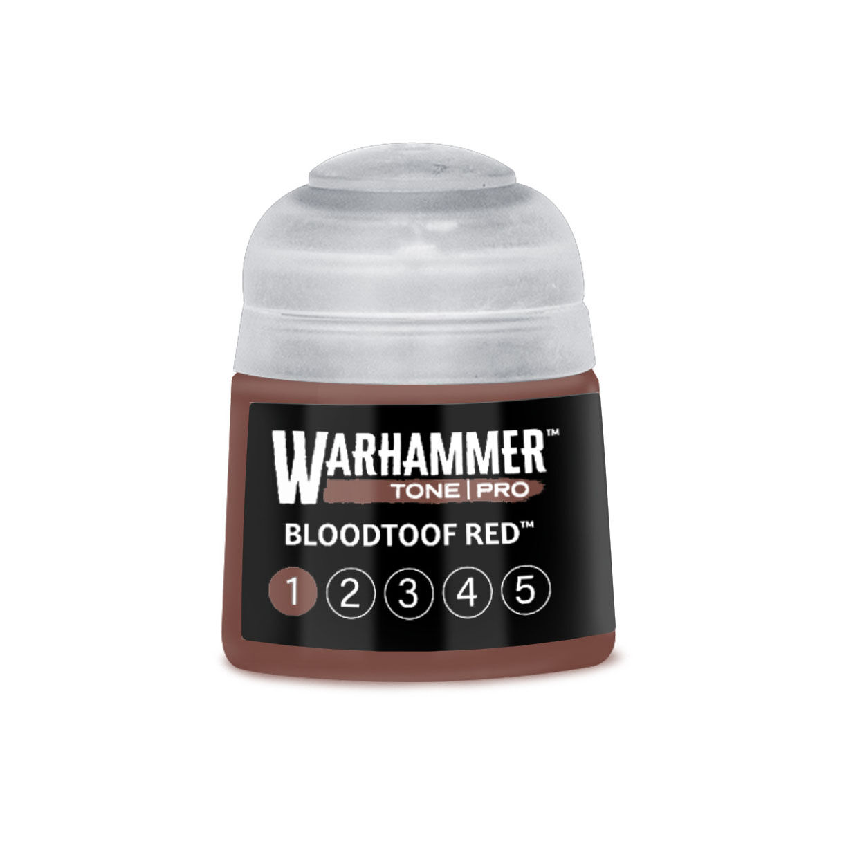 20-151 Warhammer Tone Pro 12ml Paint Pot: Bloodtoof Red 1 