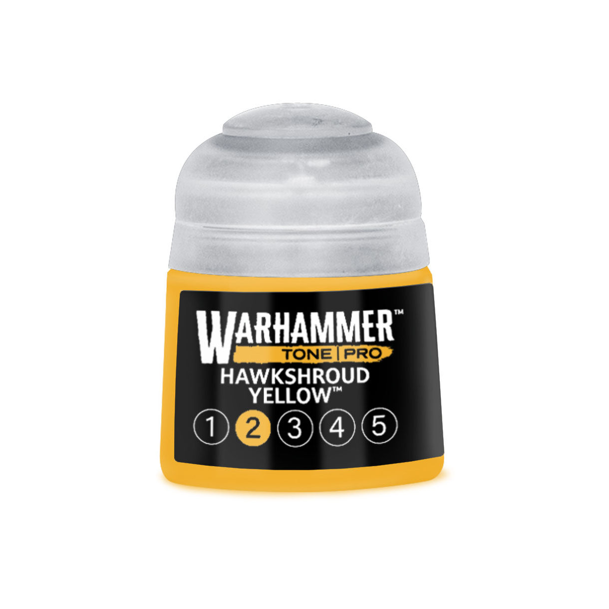 20-192 Warhammer Tone Pro 12ml Paint Pot: Hawkshroud Yellow 2 