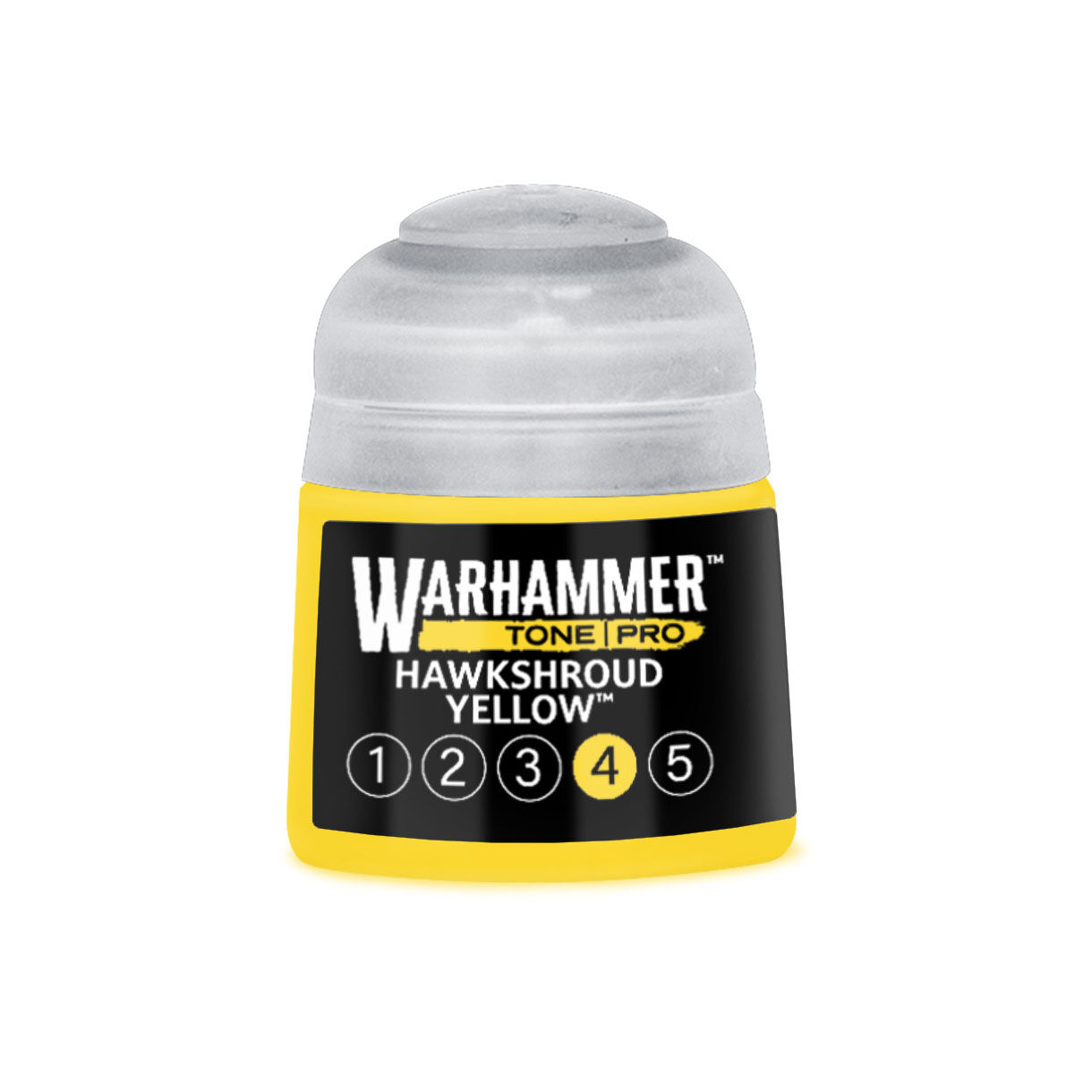 20-194 Warhammer Tone Pro 12ml Paint Pot: Hawkshroud Yellow 4 