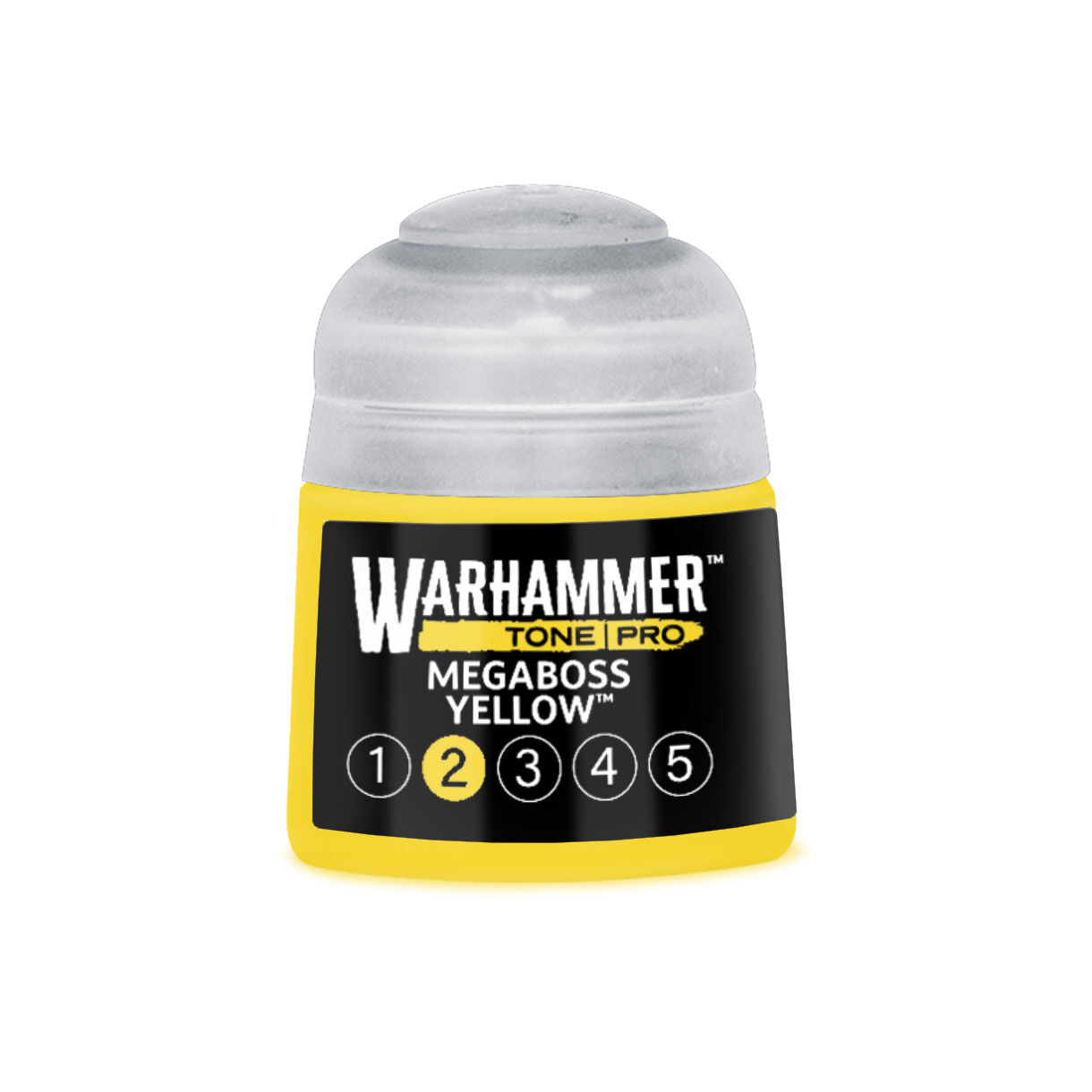 20-202 Warhammer Tone Pro 12ml Paint Pot: Megaboss Yellow 2 