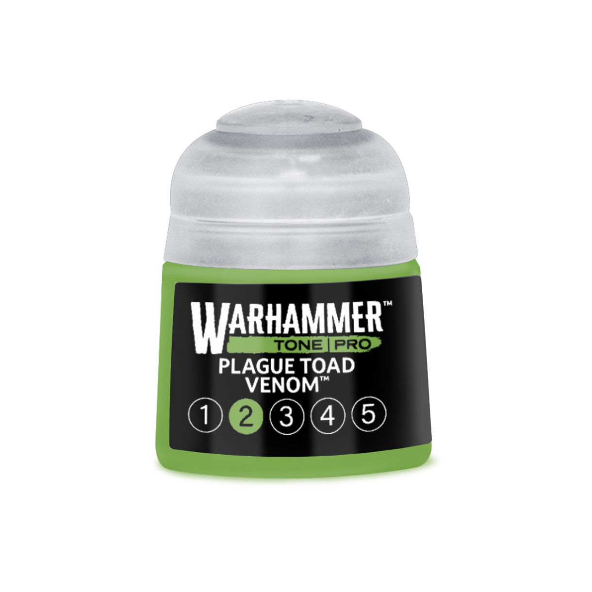 20-212 Warhammer Tone Pro 12ml Paint Pot: Plague Toad Venom 2 