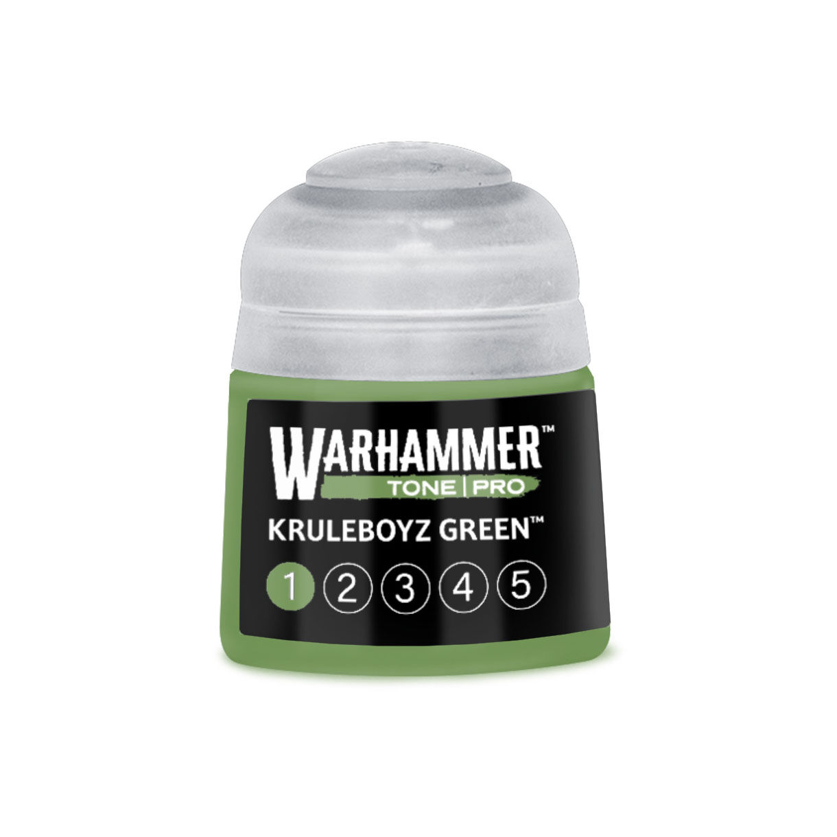 20-221 Warhammer Tone Pro 12ml Paint Pot: Kruleboyz Green 1 