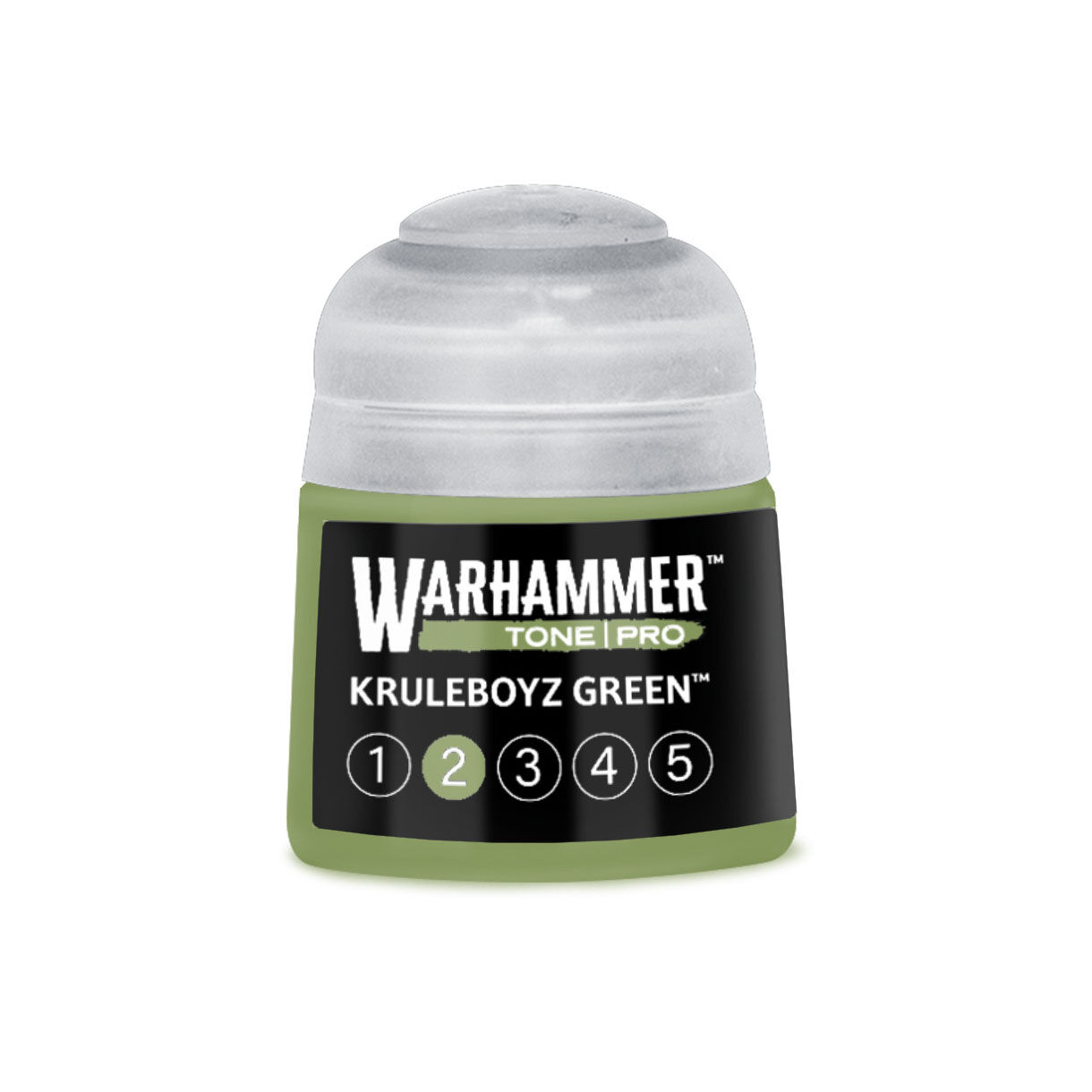 20-222 Warhammer Tone Pro 12ml Paint Pot: Kruleboyz Green 2 