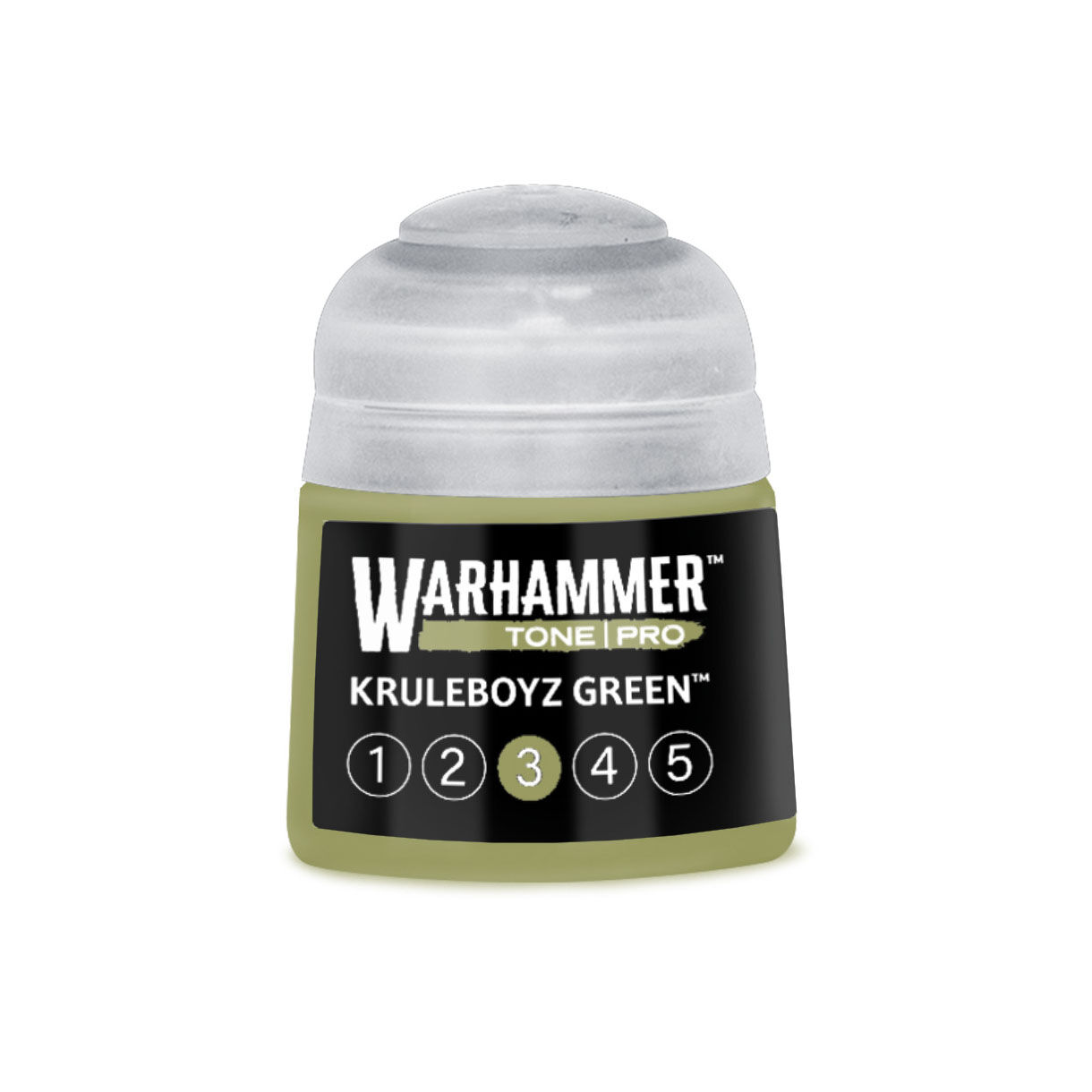 20-223 Warhammer Tone Pro 12ml Paint Pot: Kruleboyz Green 3 