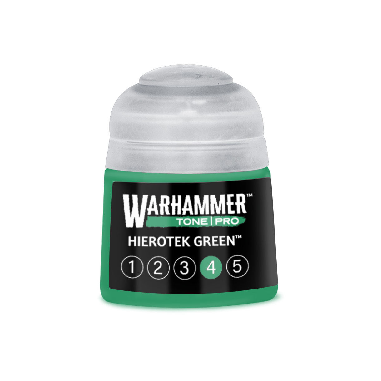 20-274 Warhammer Tone Pro 12ml Paint Pot: Hierotek Green 4 